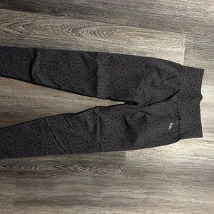 Abyl Leggings Dark and Light Gray Spotted